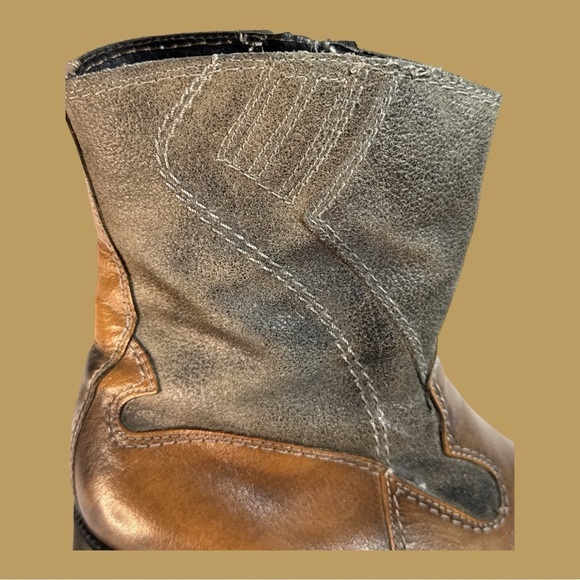 ALDO Men’s Western Casual Side Zipper Short Boots Size 41, US Size 8 main image 2
